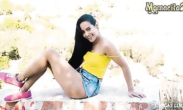 Andreina De Luxe y Alberto Blanco: Latina de Culona en la Piscina