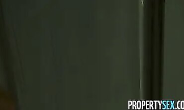 PropertySex: Busty Roommate Gets Screwed by Her Tenant
