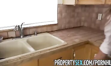 POV Real Estate Agent Gets Drilled in Vulgar Mansion