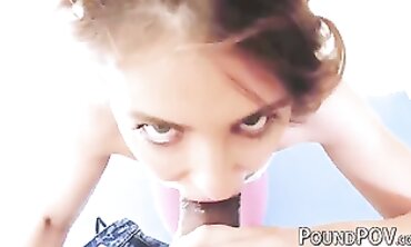 Adriana Chechik Deep Throat POV Blowjob & Doggystyle Anal