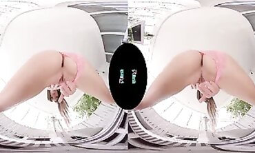 Cindy Shine VR Blowjob and Facial POV