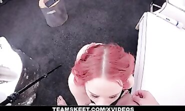 Brighton's First On-Camera Practice: POV Ginger Action