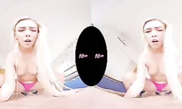 Jenny Wild: Slender Blonde Nympho Gets Pounded All Day
