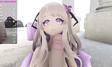 Belle Delphine POV Outdoor Oral With Pink Cigar