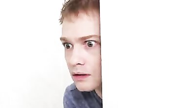 Step-Son Caught Jerking Off in Step-Mom's Underwear