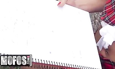 Martina Sermbaldi Gets Drilled in a Fresh Public Pickup