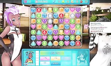HuniePop 2: Cutie Humps Two Mummies in a Wild Threesome