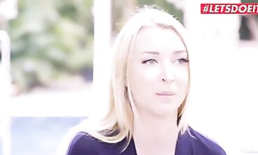 Amaris Gets A Hard Anal Drilling In Public