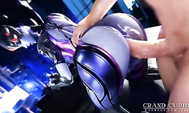 Widowmaker Anal Roof Sex Part 2