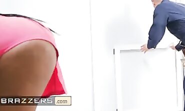 Ebony BBW Maserati Gets Stuck in Elevator with Xander Corvus