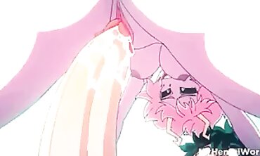 Mina Ashido from My Hero Academia: Ultimate Animated Compilation