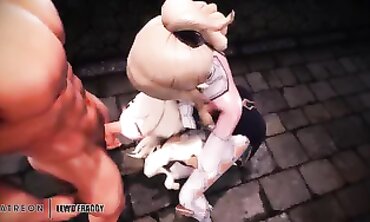Barbara Jean Shares the Pleasure in Uncensored MMD