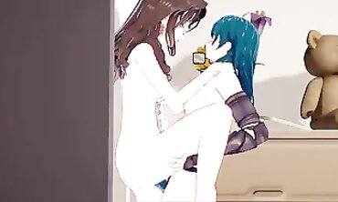 Byleth Rides Dorothea's Strap-On in Rough Lesbian Fire Emblem Hentai