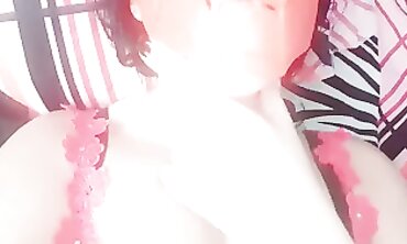 Cosplay Brunette in Spiderman Mask