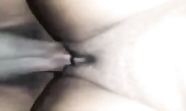 Ebony BBW Girlfriend Rides Her Plus-Size Curves