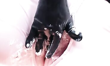 POV Solo MILF Masturbates with Cake Food Play