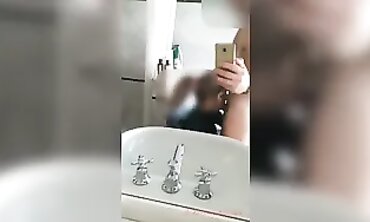 First Time Anal: Blonde Italian Amateur Takes It in the Toilet