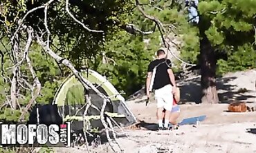 Violet Starr Gets Ripped in the Woods