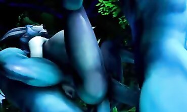 POV Elf Babe Demon Girl Creampie