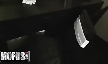 Claire African Gets A Pubic Hair Cumshot From Tony Rubino