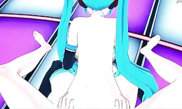Hatsune Miku POV Stage Fuck After Public Masturbation