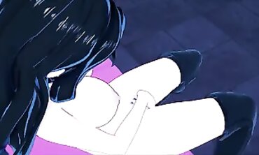 Passionate Solo Hentai Finger Play and Squirting Orgasm