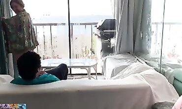 Home Alone with My Curvy Step-Mom