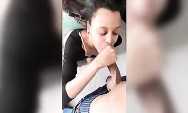 Sensuous BBC Blowjob POV with Deep Throat and Swallowing
