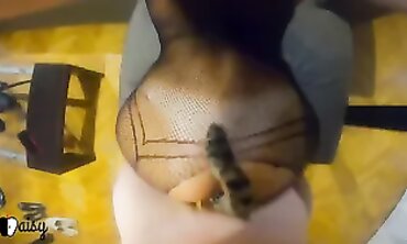 POV Anal Sex with Italian Amateur and Cumshot
