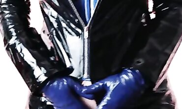 Arya Grander Bondage in PVC Dress