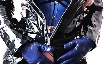 Arya Grander Bondage in PVC Dress