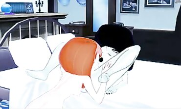 Redhead Kim Possible Scissoring Orgasm With Sheego
