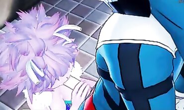 Deku Fucks Mina Ashido Missionary Style