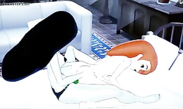 Kim Possible Gets Rough Strap-On Sex With Sheego