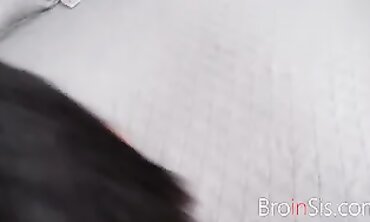 Luna Mills Gets Caught in Her Underwear by Her Brother