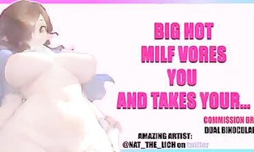 JiASMR Performs Intimate Vore Roleplay With Big Dick ASMR