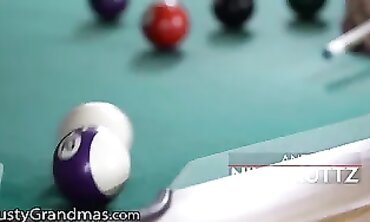 Montse Swinger Pounds a college girl in LustyGrandmas Reality Scene