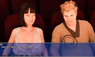 Latina MILF Lily and Cougar Joy Enjoy Theatre Masturbation