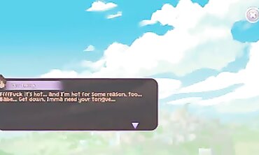 Pocket Waifu: Ebony FFM Threesome Picnic Adventure