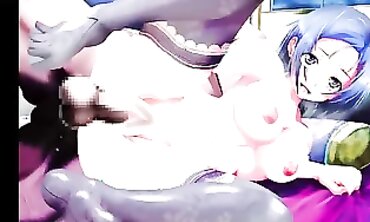 Love's Passionate Anime Squirt & Creampie Adventure