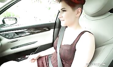 Adaline Rides the Backseat in a Hardcore POV Session
