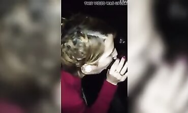 Red-Haired MILF Takes BBC Gloryhole
