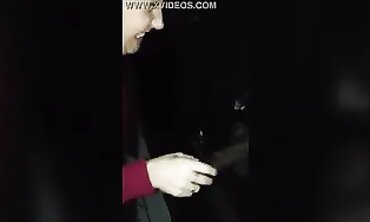 Red-Haired MILF Takes BBC Gloryhole