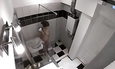 Secret Cam: Spying on My Step-Sister in the Shower