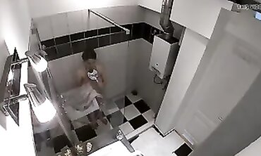 Secret Cam: Spying on My Step-Sister in the Shower
