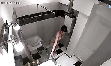 Secret Cam: Spying on My Step-Sister in the Shower
