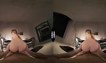 Scarlett Jones Strips Her Lingerie in DarkRoomVR