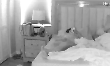 Hairy Ex-Wife Hides While Masturbating