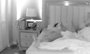 Hairy Ex-Wife Hides While Masturbating