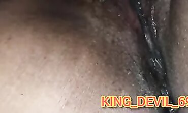 POV Creampie with Hairy Babe Angelina